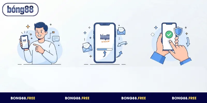 Cài app BONG88 để truy cập thuận tiện hơn