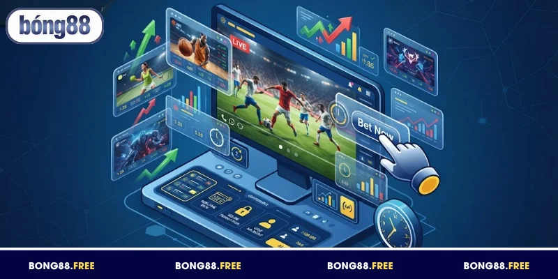 Live Betting BONG88 - Cập Nhật Kèo Nhanh, Đặt Cược Dễ Dàng 2 Khái quát về live betting BONG88